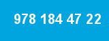978 184 47 22
